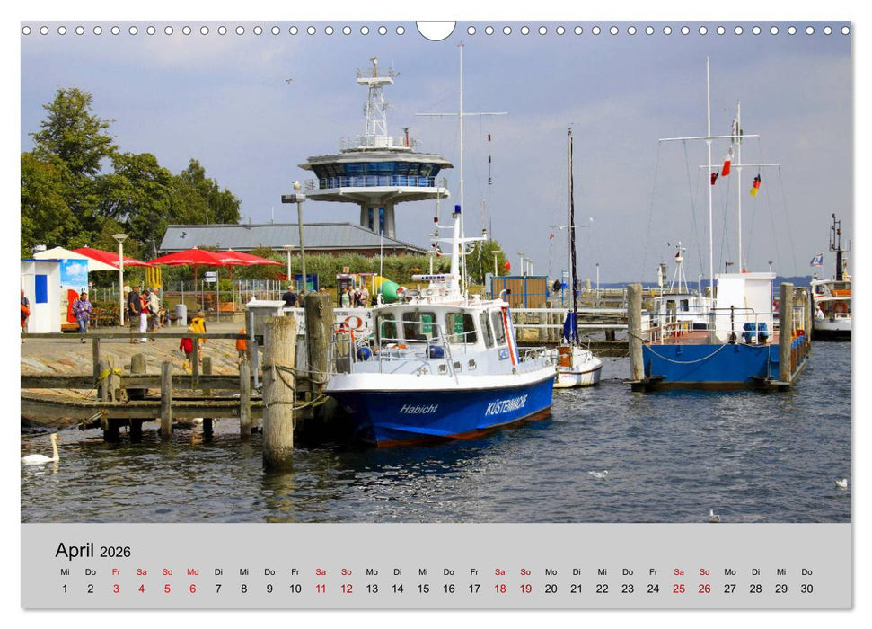 Travemünde maritim (CALVENDO Wandkalender 2026)