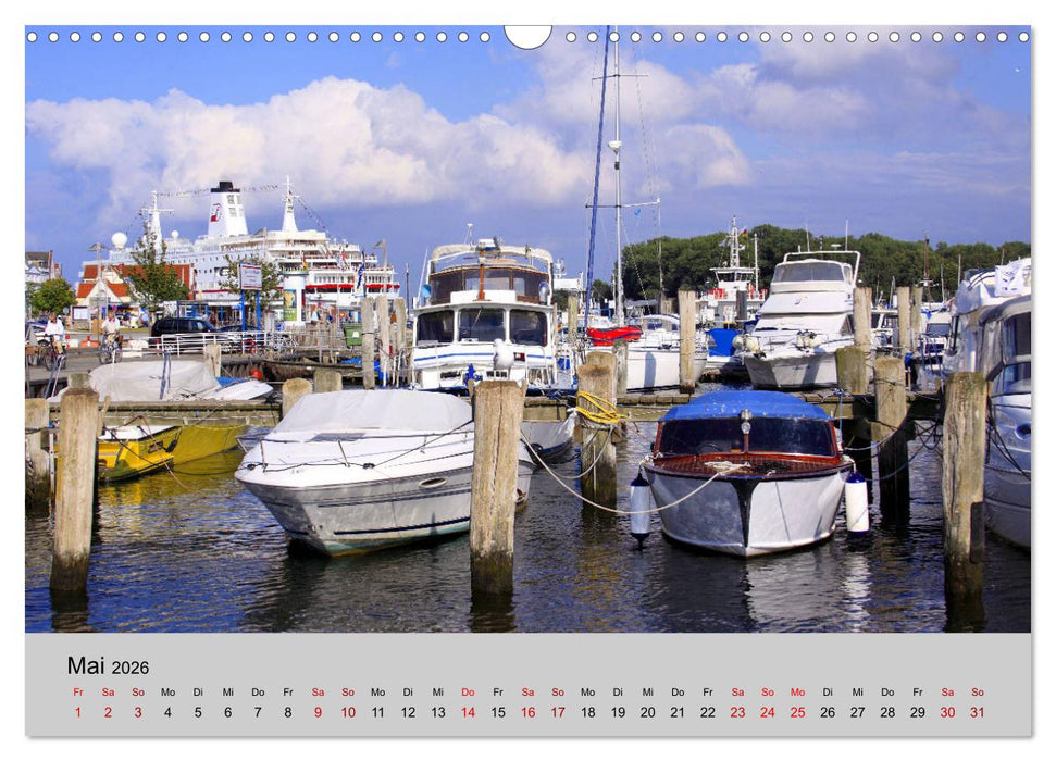 Travemünde maritim (CALVENDO Wandkalender 2026)