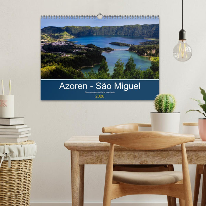 Azoren - São Miguel (CALVENDO Wandkalender 2026)