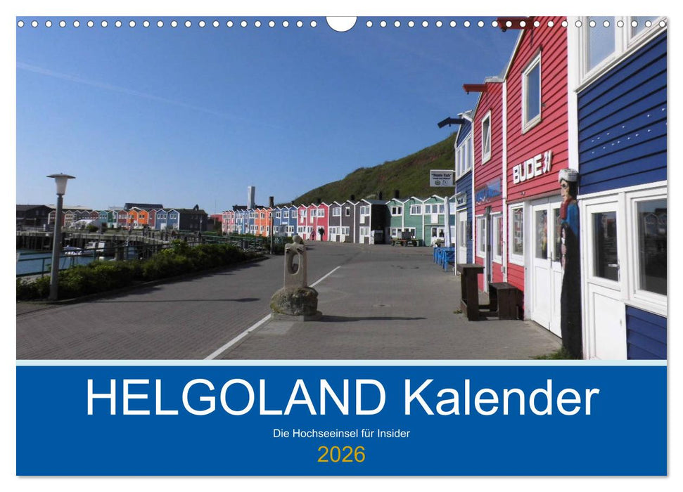 Helgoland Kalender (CALVENDO Wandkalender 2026)