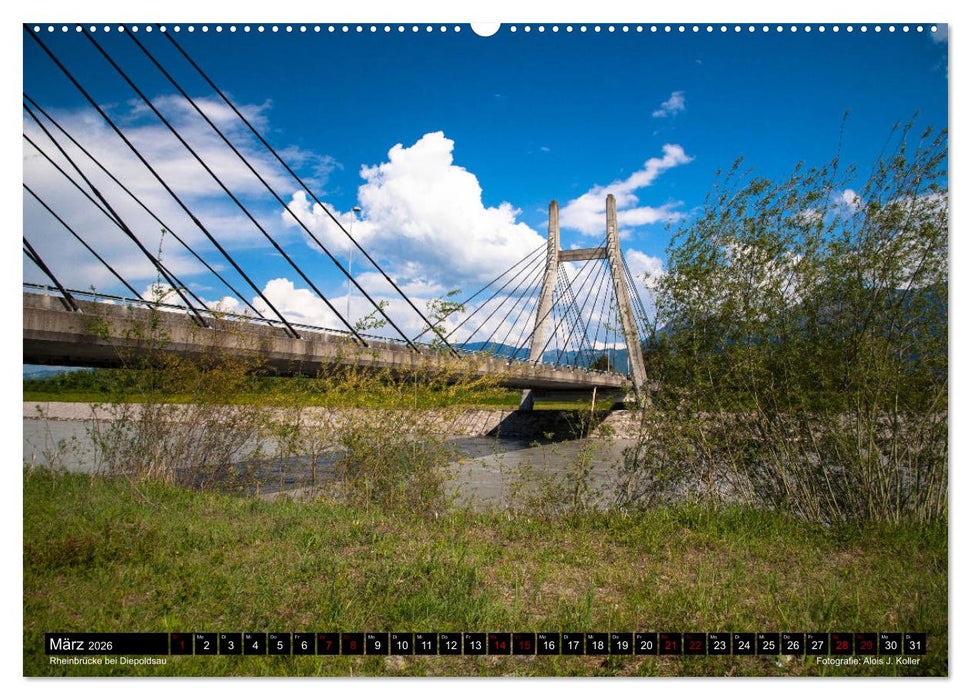 Das Rheintal 2026 (CALVENDO Wandkalender 2026)