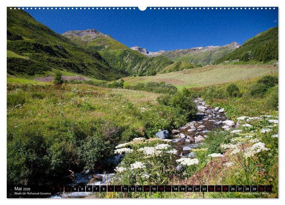 Das Rheintal 2026 (CALVENDO Wandkalender 2026)