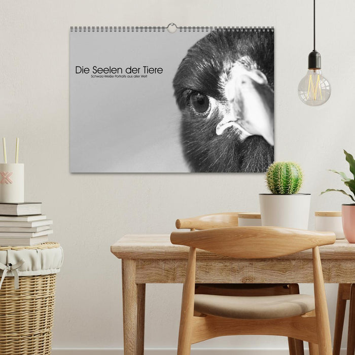 Die Seelen der wilden Tiere (CALVENDO Wandkalender 2026)