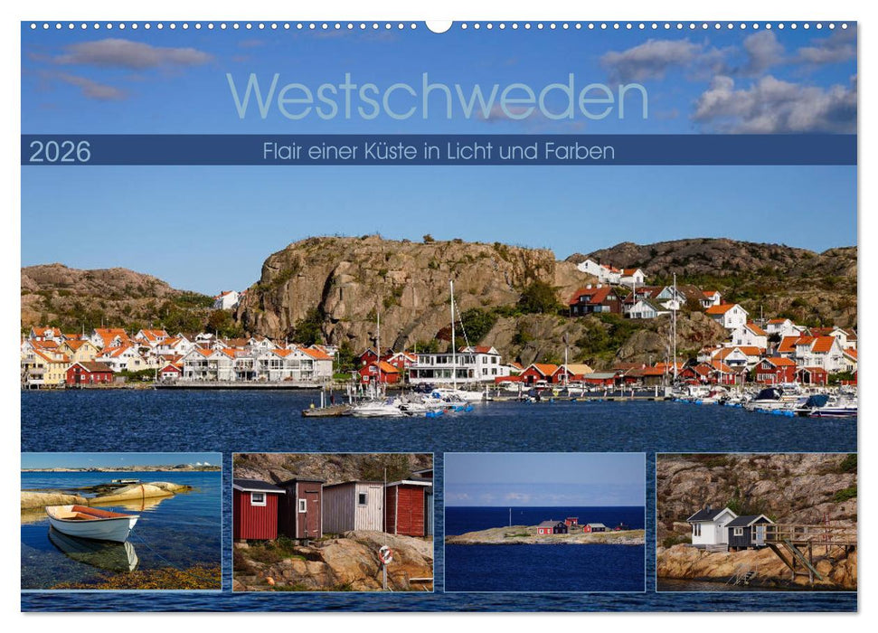 Westschweden - Flair einer Küste in Licht und Farben (CALVENDO Wandkalender 2026)