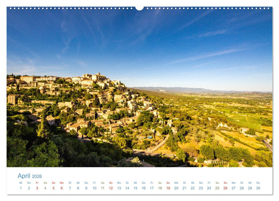Malerisches Frankreich (CALVENDO Wandkalender 2026)