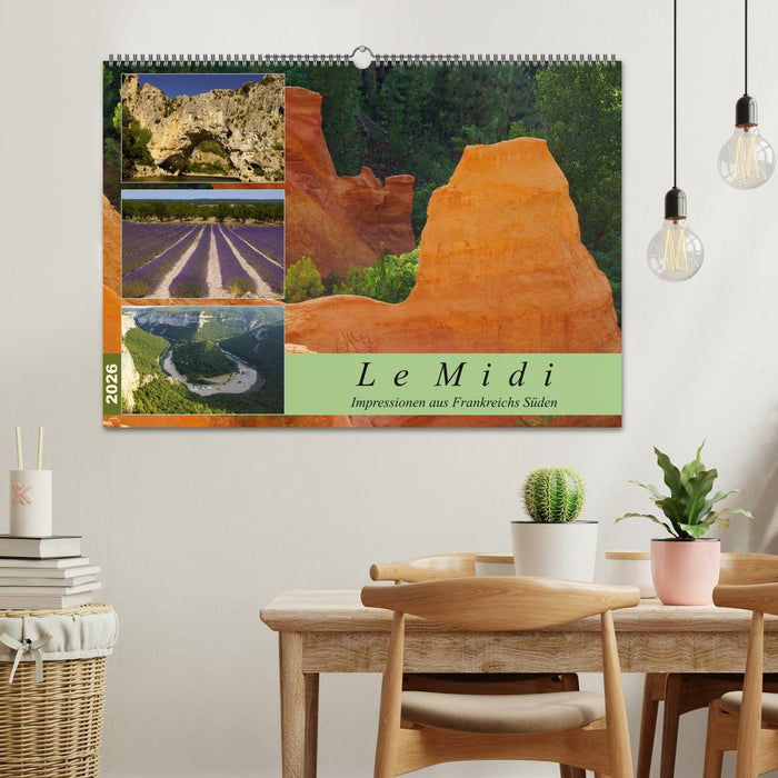 Le Midi - Impressionen aus Frankreichs Süden (CALVENDO Wandkalender 2026)