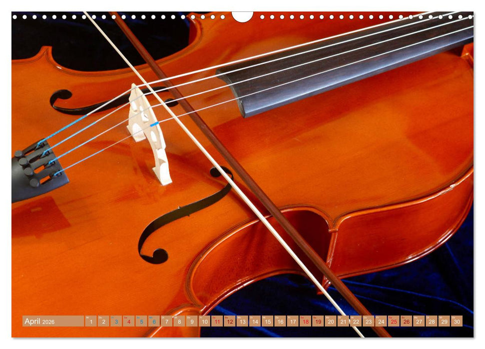Aus Liebe zur Musik (CALVENDO Wandkalender 2026)