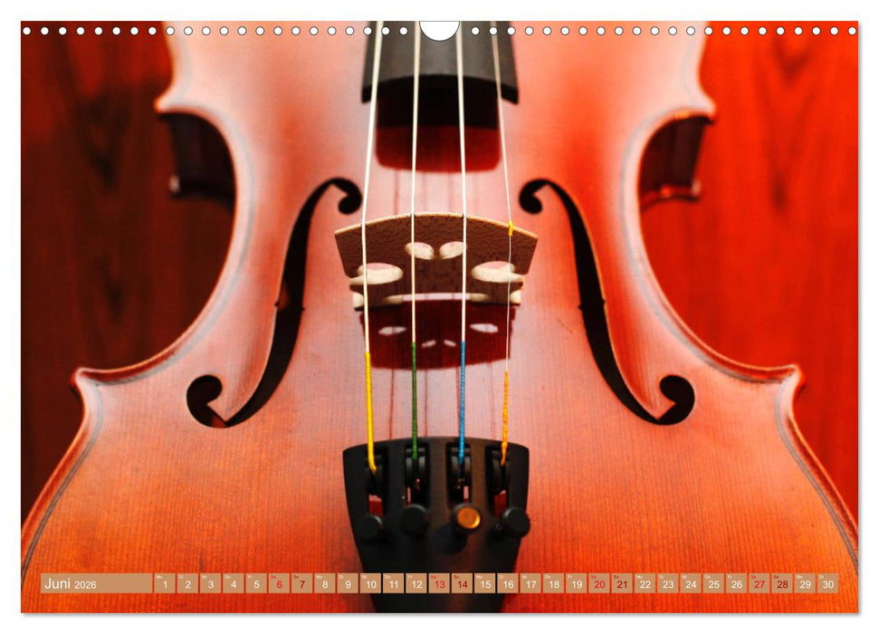 Aus Liebe zur Musik (CALVENDO Wandkalender 2026)