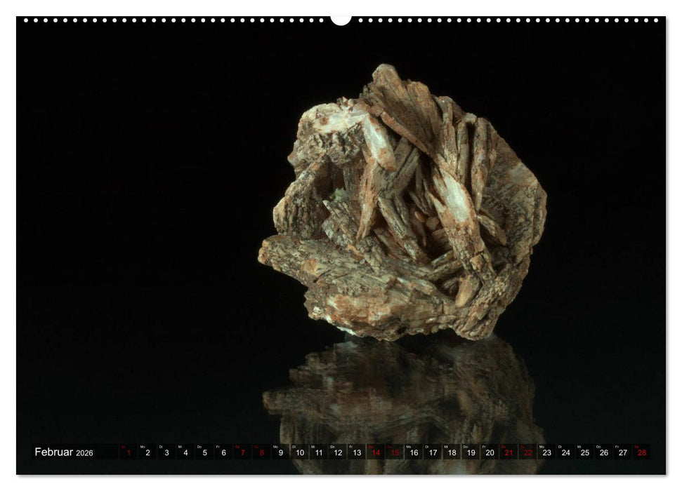 Mineralien (CALVENDO Wandkalender 2026)