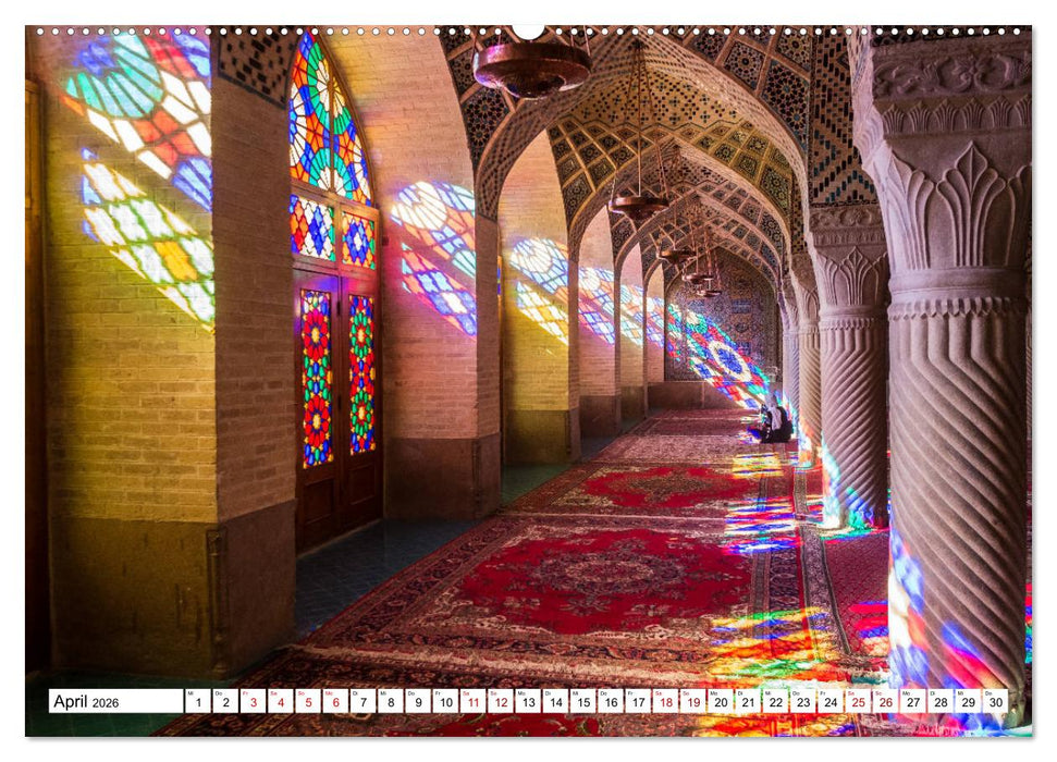 Städte des Irans - Shiraz (CALVENDO Wandkalender 2026)