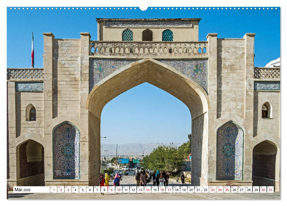 Städte des Irans - Shiraz (CALVENDO Wandkalender 2026)