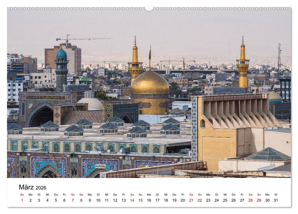 Der Iran - Zauber des Orients (CALVENDO Wandkalender 2026)