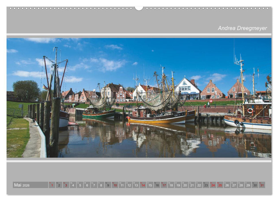 Greetsiel-Panorama (CALVENDO Wandkalender 2026)