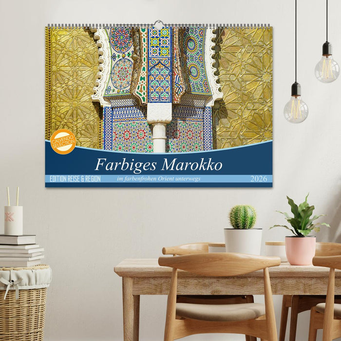 Farbiges Marokko (CALVENDO Wandkalender 2026)