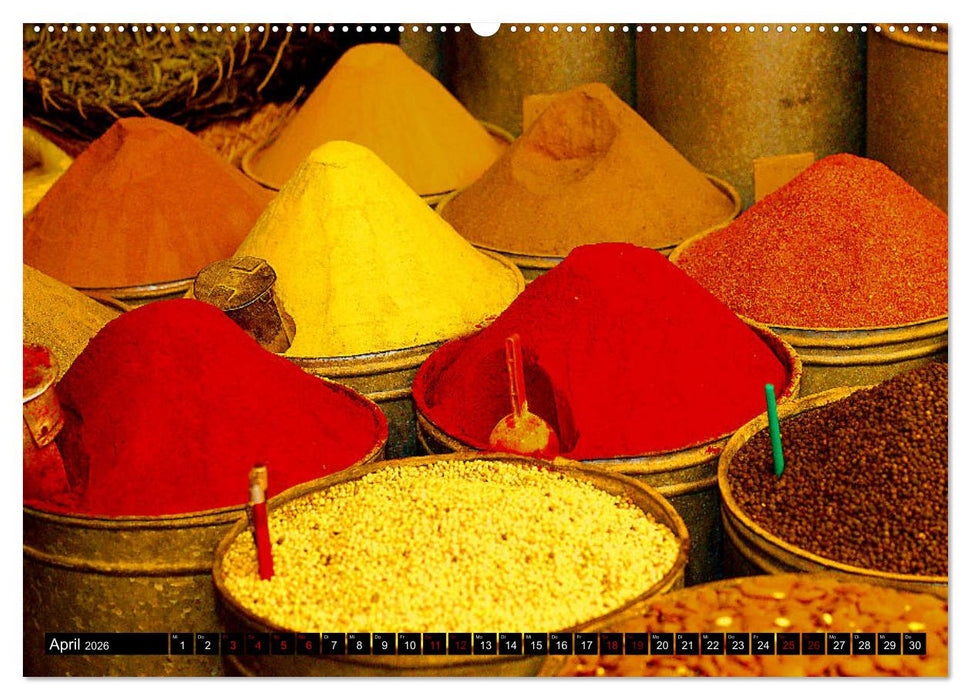 Farbiges Marokko (CALVENDO Wandkalender 2026)