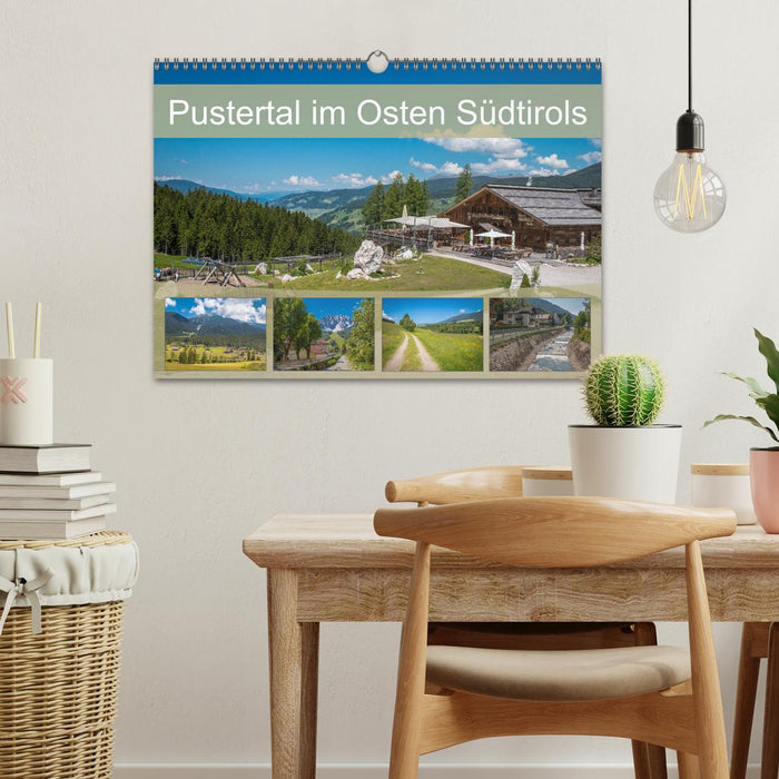 Pustertal im Osten Südtirols (CALVENDO Wandkalender 2026)