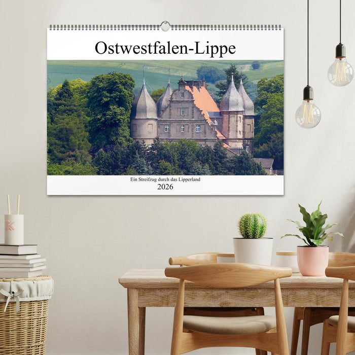 Ostwestfalen-Lippe Ein Streifzug durch das Lipperland (CALVENDO Wandkalender 2026)