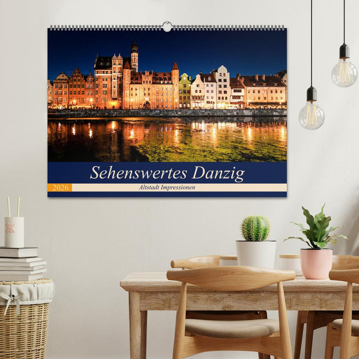Sehenswertes Danzig (CALVENDO Wandkalender 2026)