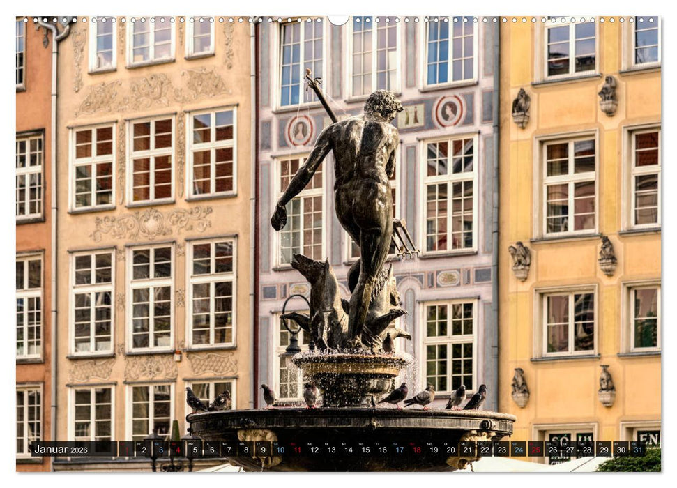 Sehenswertes Danzig (CALVENDO Wandkalender 2026)