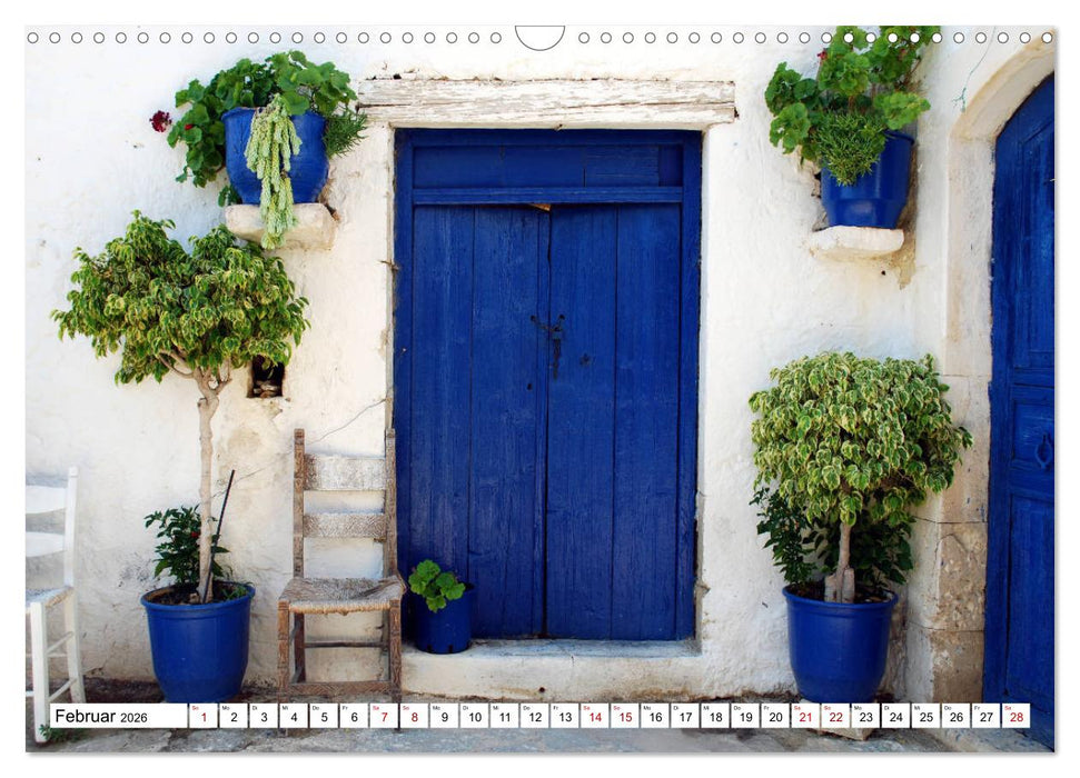 Kreta - Griechischer Inseltraum (CALVENDO Wandkalender 2026)