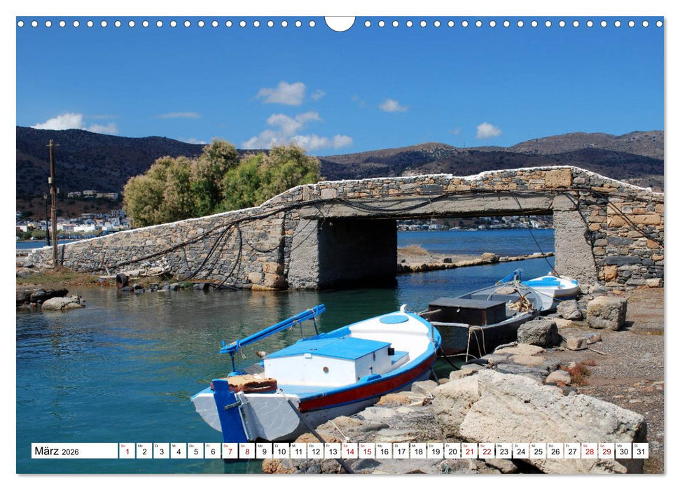 Kreta - Griechischer Inseltraum (CALVENDO Wandkalender 2026)