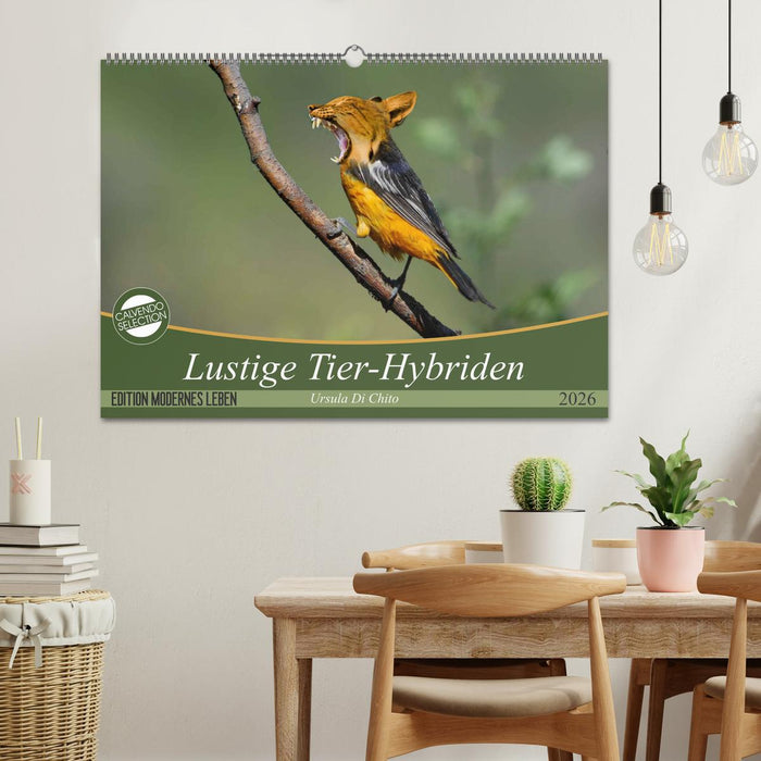 Lustige Tier-Hybriden (CALVENDO Wandkalender 2026)