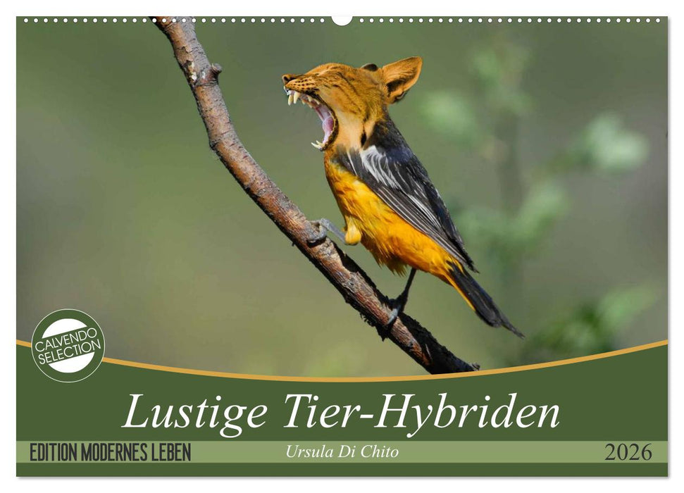 Lustige Tier-Hybriden (CALVENDO Wandkalender 2026)