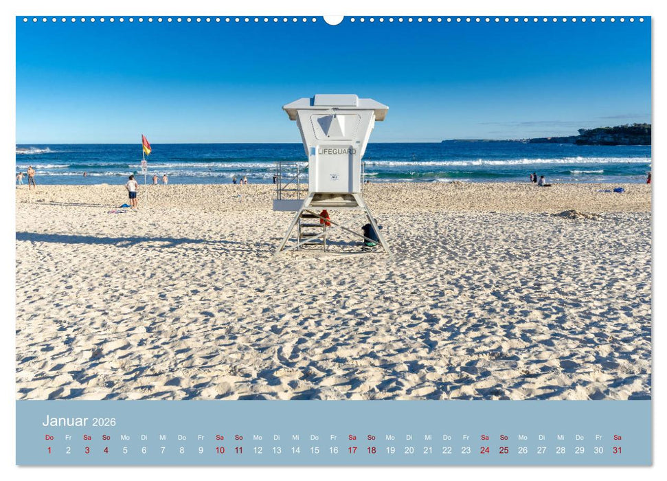 Down Under - Eine Reise durch Australien (CALVENDO Premium Wandkalender 2026)