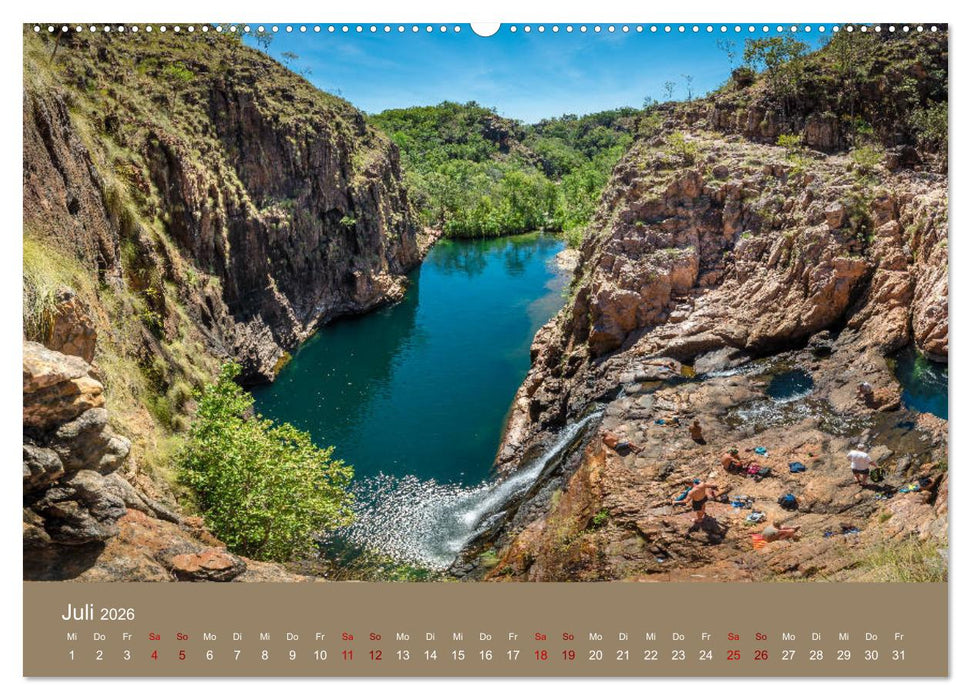 Down Under - Eine Reise durch Australien (CALVENDO Premium Wandkalender 2026)