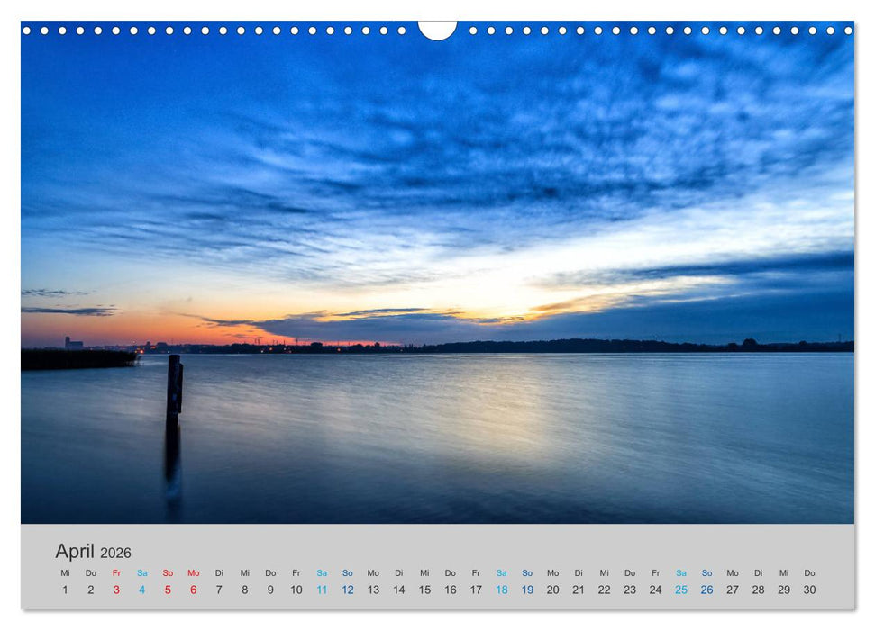 See- und Flußlandschaften in Brandenburg (CALVENDO Wandkalender 2026)