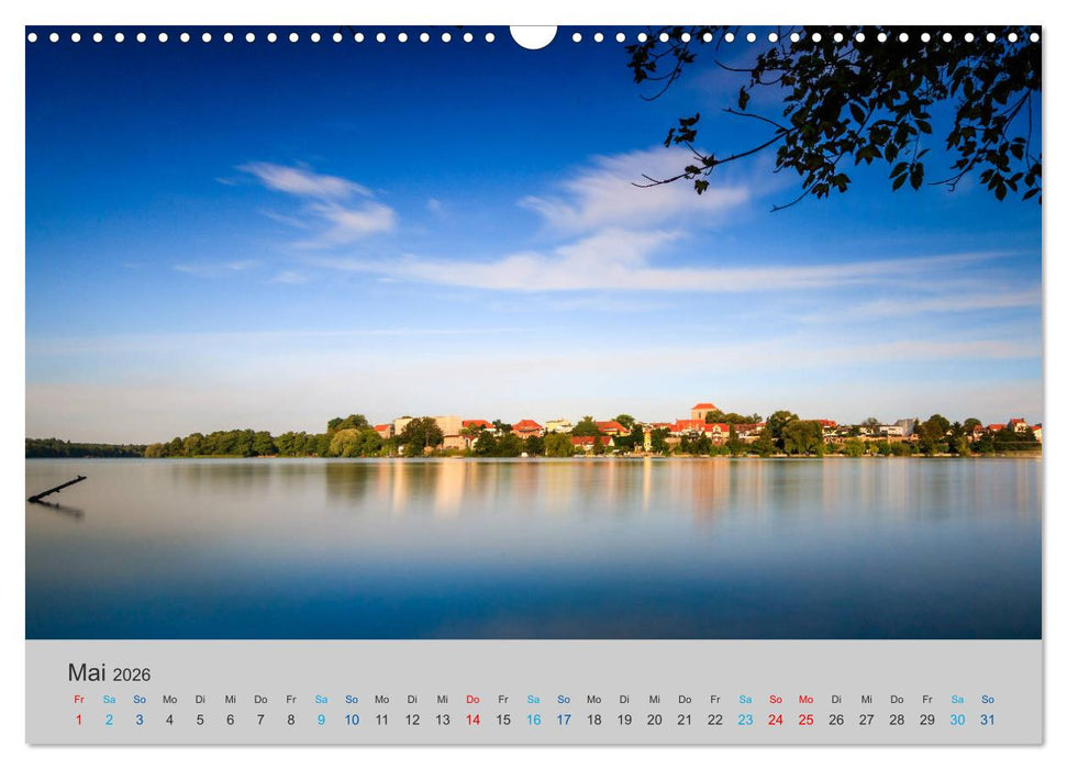 See- und Flußlandschaften in Brandenburg (CALVENDO Wandkalender 2026)