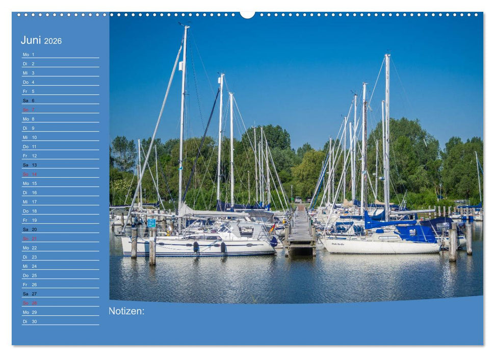 Hooksiel im Friesland (CALVENDO Wandkalender 2026)