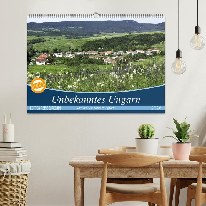 Unbekanntes Ungarn abseits der Touristenpfade (CALVENDO Wandkalender 2026)