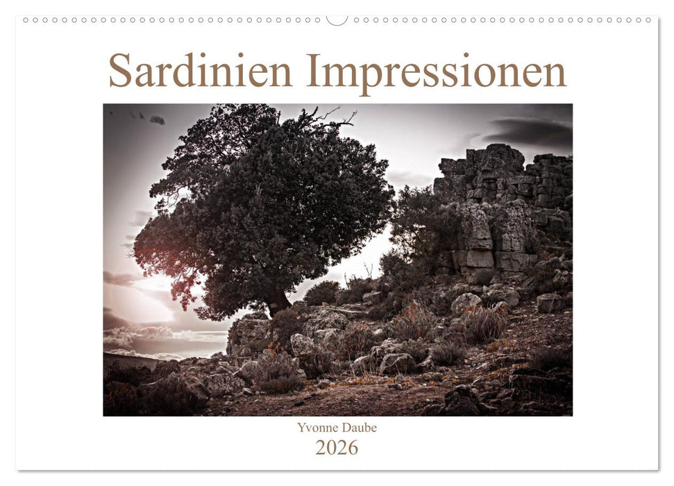 Sardinien Impressionen (CALVENDO Wandkalender 2026)