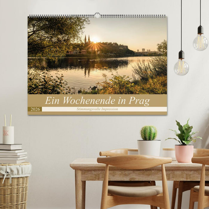 Ein Wochenende in Prag (CALVENDO Wandkalender 2026)