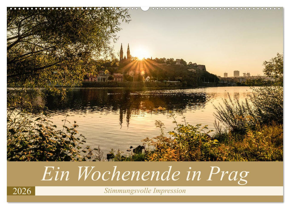 Ein Wochenende in Prag (CALVENDO Wandkalender 2026)