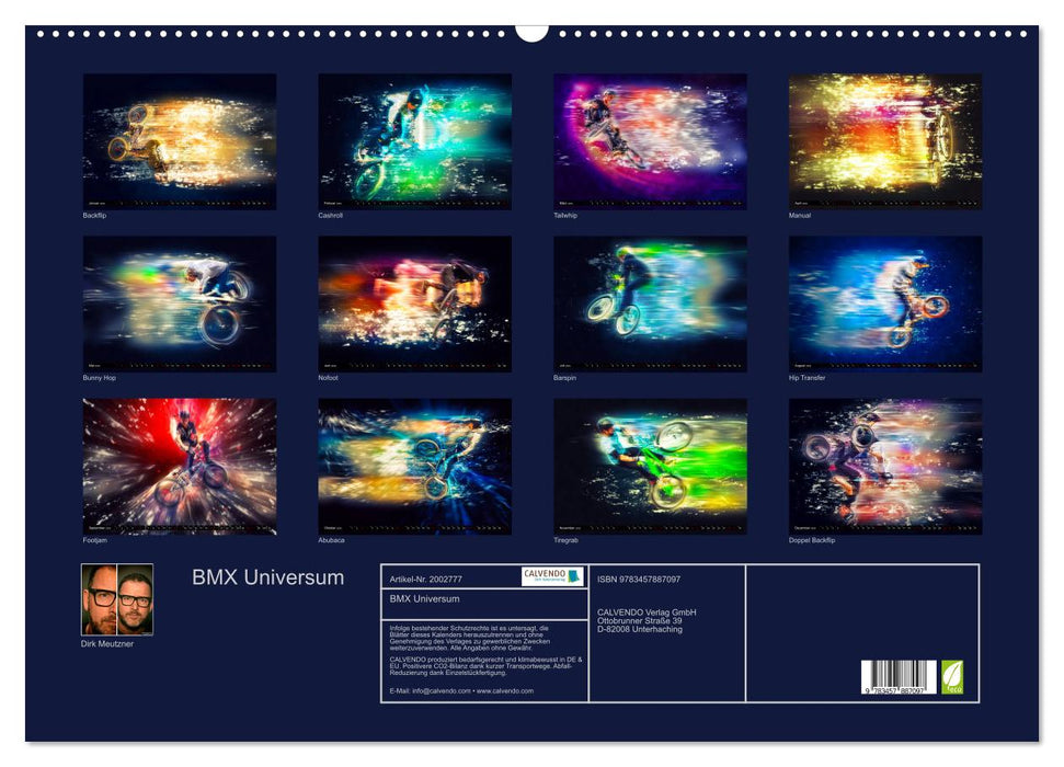 BMX Universum (CALVENDO Wandkalender 2026)