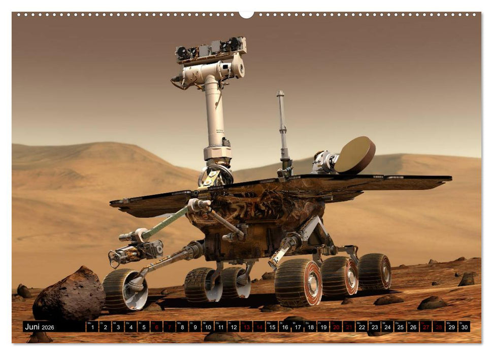 Auftrag im Weltall. Astronauten und Raumfahrt (CALVENDO Wandkalender 2026)