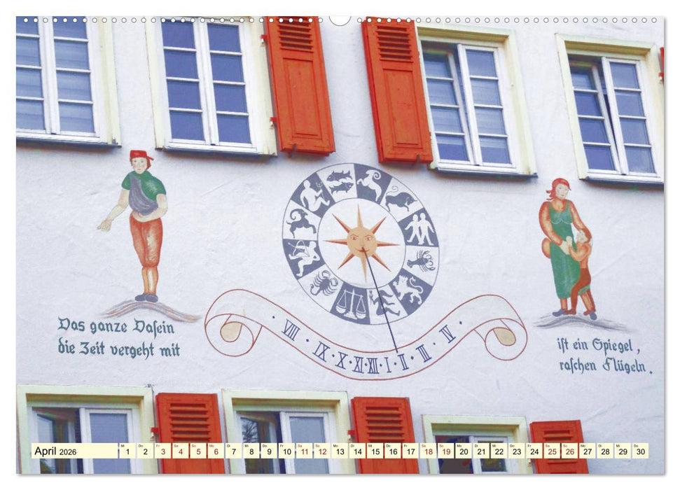 Sonnenuhren - Sonnenstunden (CALVENDO Wandkalender 2026)