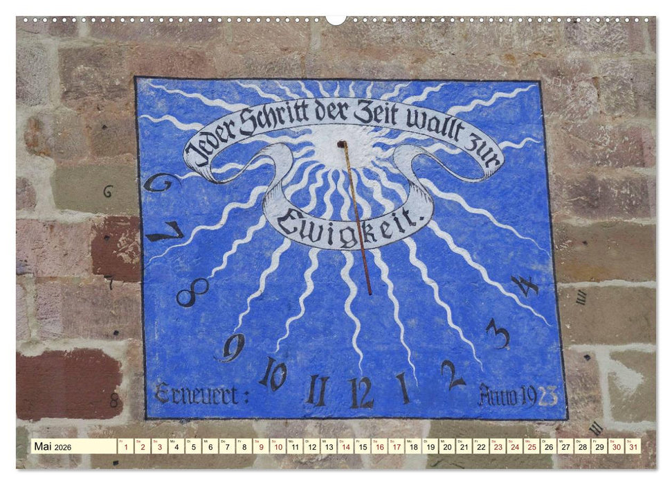 Sonnenuhren - Sonnenstunden (CALVENDO Wandkalender 2026)