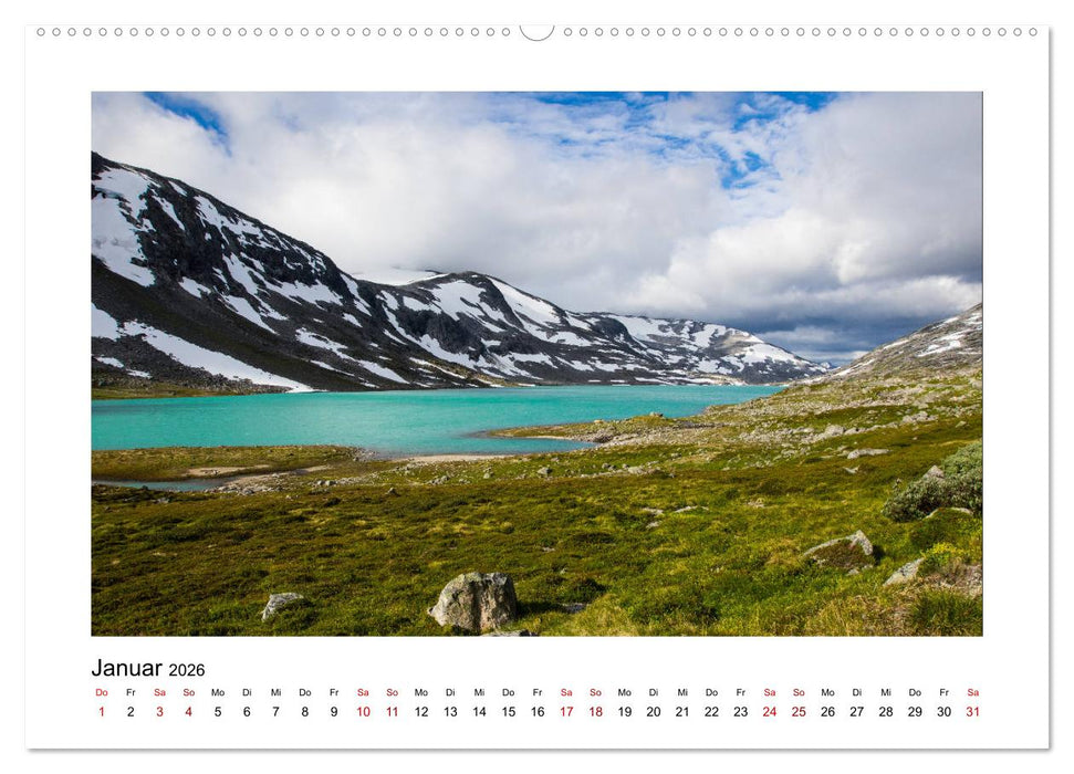 Norwegen - Faszination Fjordland (CALVENDO Premium Wandkalender 2026)