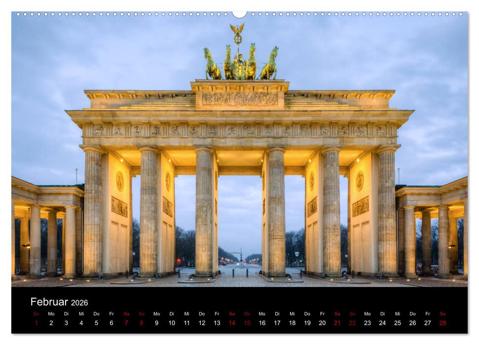 Städte und Sehenswürdigkeiten in Deutschland (CALVENDO Wandkalender 2026)