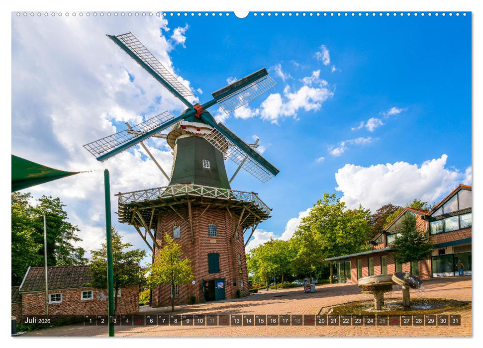 Papenburg - Venedig des Nordens (CALVENDO Premium Wandkalender 2026)