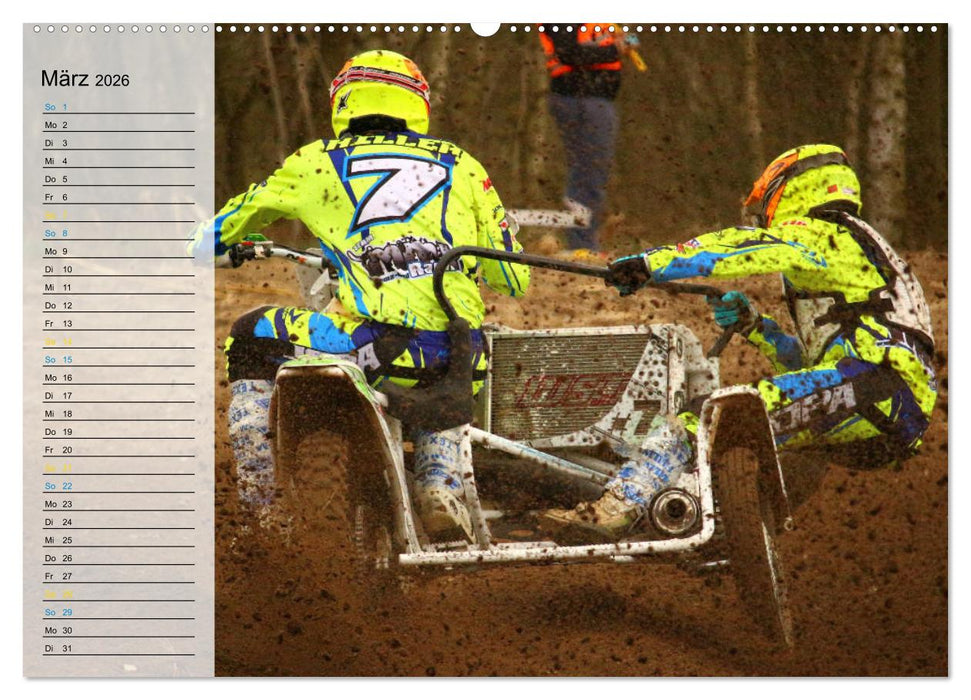 Motocross - tollkühne Kerle (CALVENDO Wandkalender 2026)