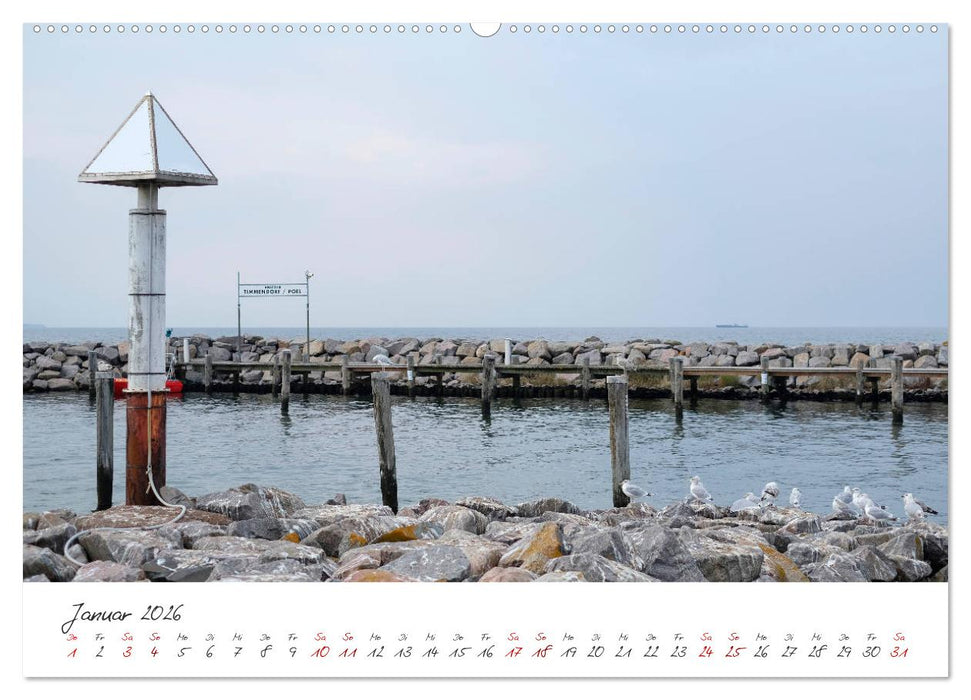 Osteeinsel Poel (CALVENDO Wandkalender 2026)