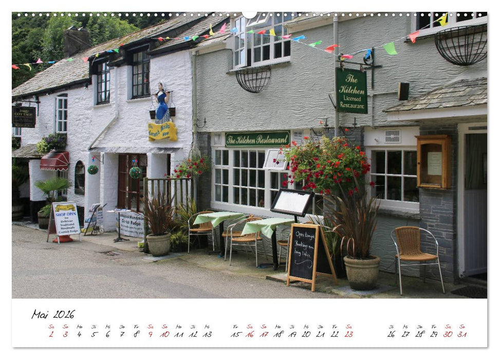 Reizvolles Südengland Devon und Cornwall (CALVENDO Wandkalender 2026)