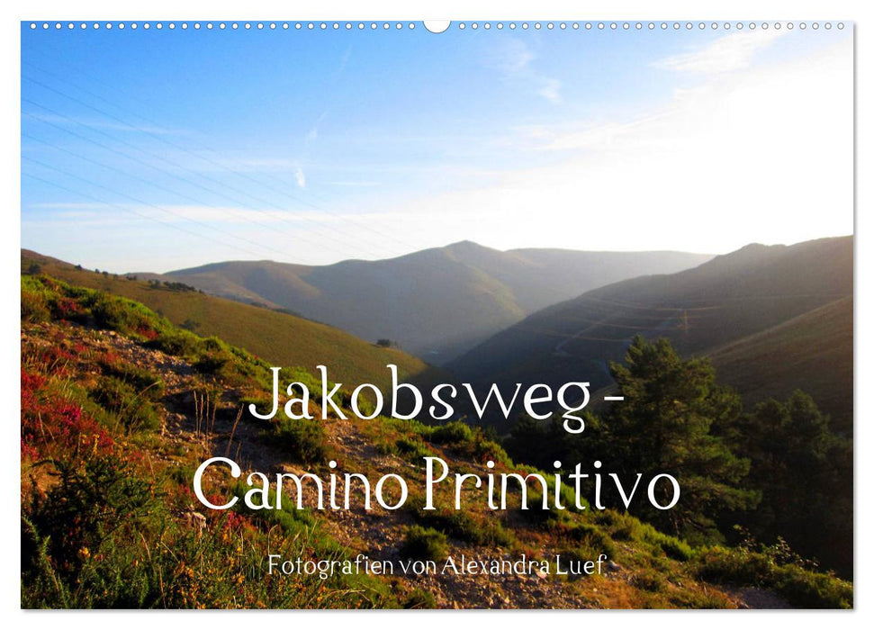 Jakobsweg - Camino Primitivo (CALVENDO Wandkalender 2026)