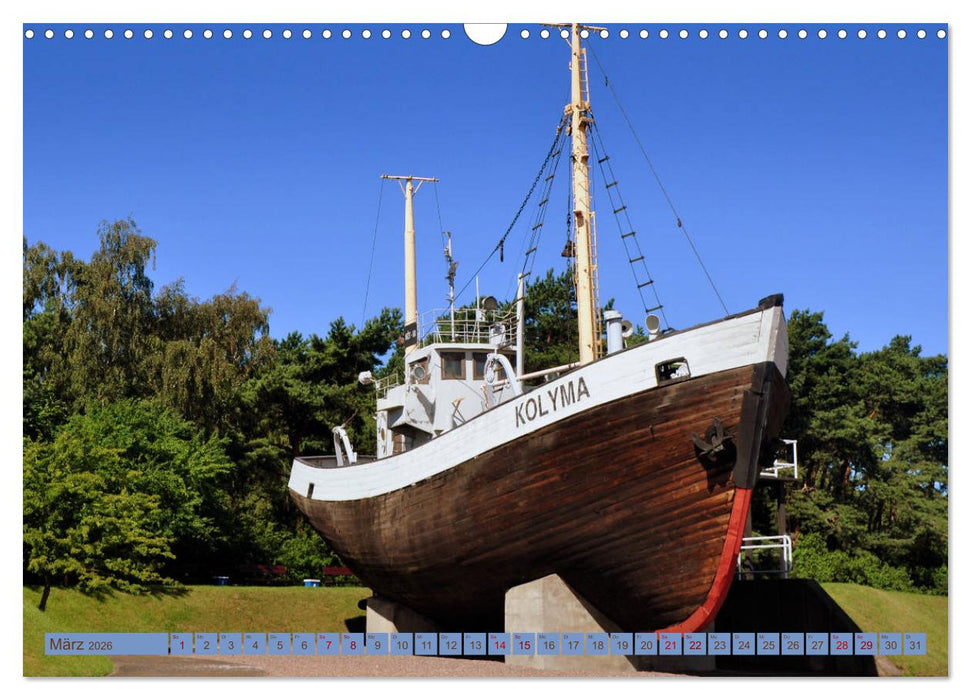 Kurische Nehrung - ein Geheimtipp (CALVENDO Wandkalender 2026)