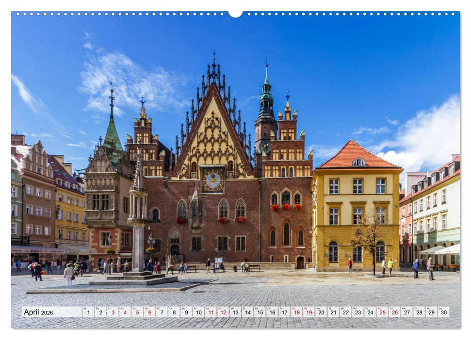 HISTORIE BRESLAU (CALVENDO Wandkalender 2026)