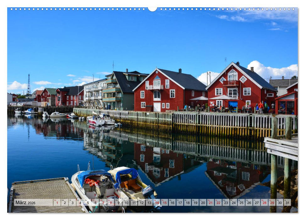 Lofoten - Die spektakuläre Inselgruppe in Norwegen (CALVENDO Wandkalender 2026)